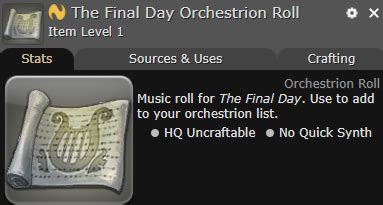 ffxiv blank grade 1 orchestrion roll|ffxiv orchestrion roll guide.